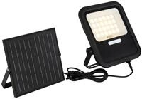 GLOBO LIGHTING LED Solarleuchte SOLARLEUCHTE KUNSTSTOFF SCHWARZ MATT, 1XLED,