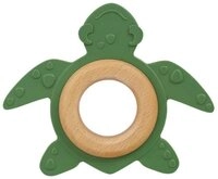 GR&Uuml;NSPECHT Bei&szlig;ring Bio-Bei&szlig;tier, Naturkautschuk und Holz - Schildkr&ouml;te
