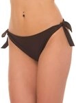 Aquarti Bikini-Hose Damen Bikinihose seitlich zum Binden H&uuml;ftslip in sch&ouml;nen