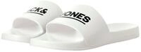 Jack & Jones JFWOLLIE Slider LN Badeschuh mit plakativem Markenschriftzug