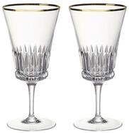 Villeroy & Boch Glas Grand Royal Gold Wasserkelche 250 ml 2er Set, 2-tlg., Glas