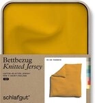 Schlafgut Bettbezug Premium Bettbezug Knitted Jersey (1 St), (1 St), Ton-in-Ton