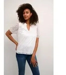 Cream Kurzarmbluse Bluse kurzarm CRDanika wei&szlig; 34