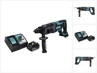 Makita Akku-Bohrhammer DHR 241 RT1 Akku Bohrhammer 18 V 2,0 J SDS plus + 1x...