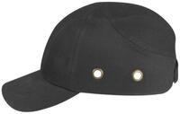 TECTOR Kopfschutz RUNNER Ansto&szlig;kappe TECTOR&reg; 100% Baumwolle, EN 812, Schwarz