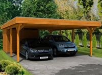 Skanholz Doppelcarport Spessart, BxT: 611x846 cm, 220 cm Einfahrtsh&ouml;he