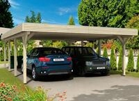 Skanholz Doppelcarport Spessart, BxT: 611x846 cm, 220 cm Einfahrtsh&ouml;he