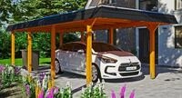 Skanholz Einzelcarport Wendland, BxT: 362x870 cm, 206 cm Einfahrtsh&ouml;he