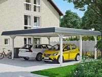 Skanholz Doppelcarport Wendland, BxT: 630x637 cm, 216 cm Einfahrtsh&ouml;he