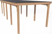 weka Einzelcarport 617 Gr.3, BxT: 322x802 cm, 215 cm Einfahrtsh&ouml;he