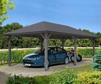 Skanholz Einzelcarport Taunus, BxT: 439x786 cm, 218 cm Einfahrtsh&ouml;he