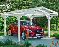 Skanholz Einzelcarport Westerwald, BxT: 362x541 cm, 220 cm Einfahrtsh&ouml;he