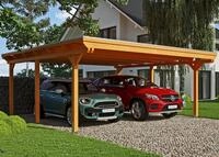 Skanholz Doppelcarport Emsland, BxT: 613x604 cm, 223 cm Einfahrtsh&ouml;he