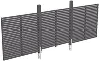 Skanholz Carport-R&uuml;ckwand Rhombus, BxH:550x160 cm