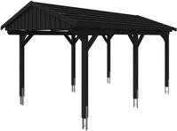 Skanholz Einzelcarport Fichtelberg, BxT: 317x566 cm, 303 cm Einfahrtsh&ouml;he