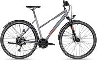 Axess Crossrad VERIS STREET Trapez, 27 Gang Shimano RD-Alivio M3100-9 Schaltwerk,