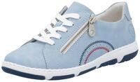 Rieker Sneaker, Halbschuh, Schn&uuml;rschuh, Freizeitschuh mit sportiver Laufsohle