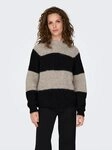 JDY Stehkragenpullover JDYZOEY LIFE L/S HN RAGLAN PUL KNT NOOS