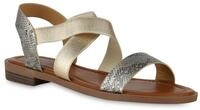 VAN HILL 21579042 FT 2.156807 AVA Damen Sandalen Gold 42 Riemchensandale Damen