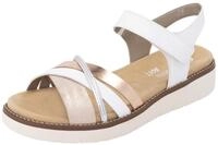 Remonte Riemchensandale, Keilabsatz, Sommerschuh, Sandalette mit herausnehmbarer