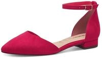 Tamaris Riemchenballerina, Blockabsatz, Sandalette, Abendschuh mit verstellbarem