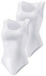 Vivance by Lascana Shirtbody (2er-Pack) aus elastischer Baumwoll-Qualit&auml;t