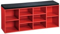 KESPER&reg; Schuhschrank Schuh-Schrank mit Sitzkissen Sitzbank Schuhbank
