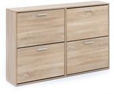 Wohnling Schuhkipper WL5.828 Schuhschrank WL5.828 Holz 120x81x24 cm Schuhregal...