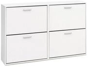 Wohnling Schuhkipper WL5.829 Schuhschrank WL5.829 Holz 120x81x24 cm Schuhregal...