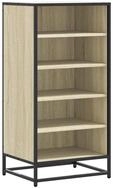 vidaXL Schuhregal Schuhregal Sonoma-Eiche 48x38x97,5 cm Holzwerkstoff, 1-tlg.