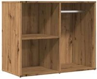 vidaXL Seitenschrank Ankleideschrank Artisan Eiche 80x40x65 cm Holzwerkstoff...