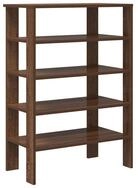 vidaXL Schuhregal Schuhregal Braun Eichen-Optik 61x32x87,5 cm Holzwerkstoff,...