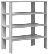 vidaXL Schuhregal Schuhregal Grau Sonoma 61x32x70 cm Holzwerkstoff, 1-tlg.
