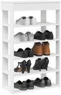 vidaXL Schuhschrank NA Schuhregal Wei&szlig; 60x30x98 cm Spanplatte
