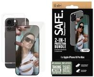 SAFE by PanzerGlass Displayschutzglas 2-in-1 Protection Bundle, Glass, Soft TPU Case