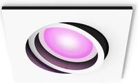 Philips Hue LED Einbauleuchte White & Color Ambiance Centura Einbauspot eckig,
