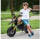 AIYAPLAY Elektro-Kindermotorrad 12V, mit Musik, 6 km/h, mit abnehmbar