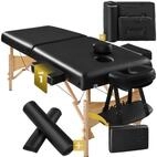 tectake Massageliege 2 Zonen Massageliege-Set (Set, 1-St., mit Tragetasche), Breite
