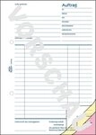 Avery Zweckform Formularblock Formularbuch Auftrag A5 3x40 Blatt