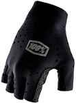 100% Fahrradhandschuhe 100% Sling Short Finger Gloves S black - ultraleichte,