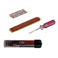 MaXalami Fahrradreifen MaXalami Tube Plus Tubeless Reparaturset Displaycap mit