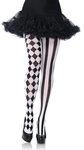 Leg Avenue Strumpfhose Harlekin Strumpfhose f&uuml;r Karneval Faschingskost&uuml;m (1...