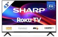 Sharp 2T-C43GDx LED-Fernseher (108 cm/43 Zoll, Full HD, HDR10, Einfacher
