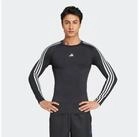 adidas Performance Funktionsshirt TECHFIT COMPRESSION TRAINING 3-STREIFEN LONGSLEEVE
