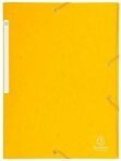 EXACOMPTA Organisationsmappe 25x Sammelmappe + Gummizug 3 Klappen Karton 425g...