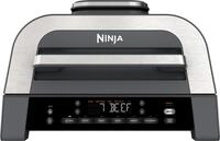 NINJA Tischgrill DG551EU, 1760 W, 6-in-1 MAX Grill und Hei&szlig;luftfritteuse