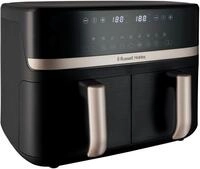RUSSELL HOBBS Hei&szlig;luftfritteuse 27680-56 s SatisFry TM Dual basket, 2800 W,