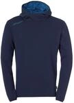 Kapuzenpullover UHLSPORT "Kapuzenpullover ESSENTIAL Kids", M&auml;dchen, Gr. 116, blau