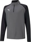 PUMA Trainingsshirt Teamliga 14 Sport Pulli Pullover Sweater Grau