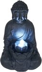 AcquaArte Gartenbrunnen SUNGAI, 27,5 cm Breite, Wasserspiel mit LED, BxTxH: